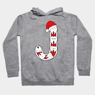 Letter J (Happimola Christmas Alphabet) Hoodie